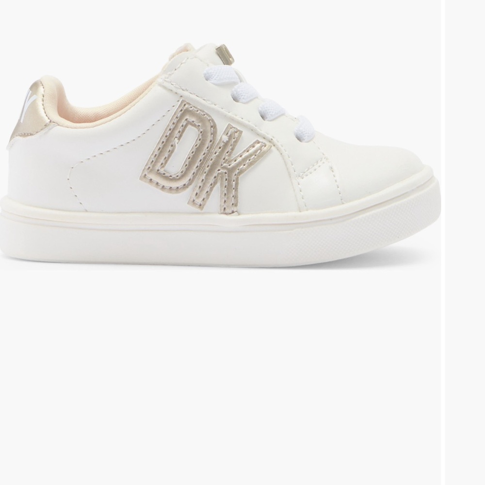 DKNY Shoes SZ-7 Walker W/Metallic Gold Logo